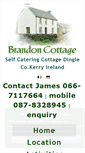 Mobile Screenshot of brandoncottage.kerry-ireland.com