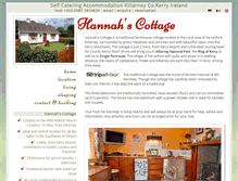 Tablet Screenshot of hannahscottage.kerry-ireland.com